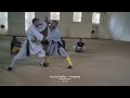 shaolin monks in Africa learning and teaching shi San quan movements step by step explained