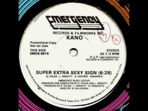 Kano - Super Extra Sexy Sign (1980)