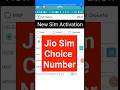 Jio Pos Plus New Choice Sim Number Activation Jio5g Shortvideo Shorts Short Viralvideo2023