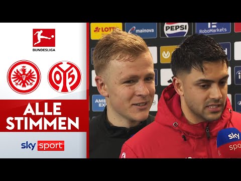 ALLE STIMMEN | Eintracht Frankfurt - 1. FSV Mainz 05 | Bundesliga Interviews 2025/26