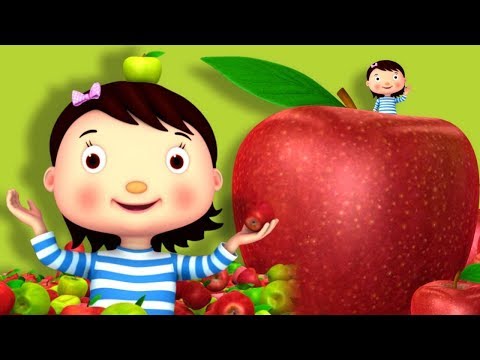 Nursery Rhymes Songs for Kids - Apple Song: Apple Round, Apple Red