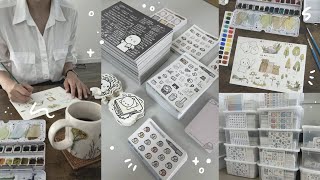 Journaling Vlog: Stationery Shop Schenanigans | Hobonichi Cousin