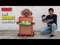 Assistant Robot Using Cardboard Robot For Science Exhibition Project Robot With Remote Control