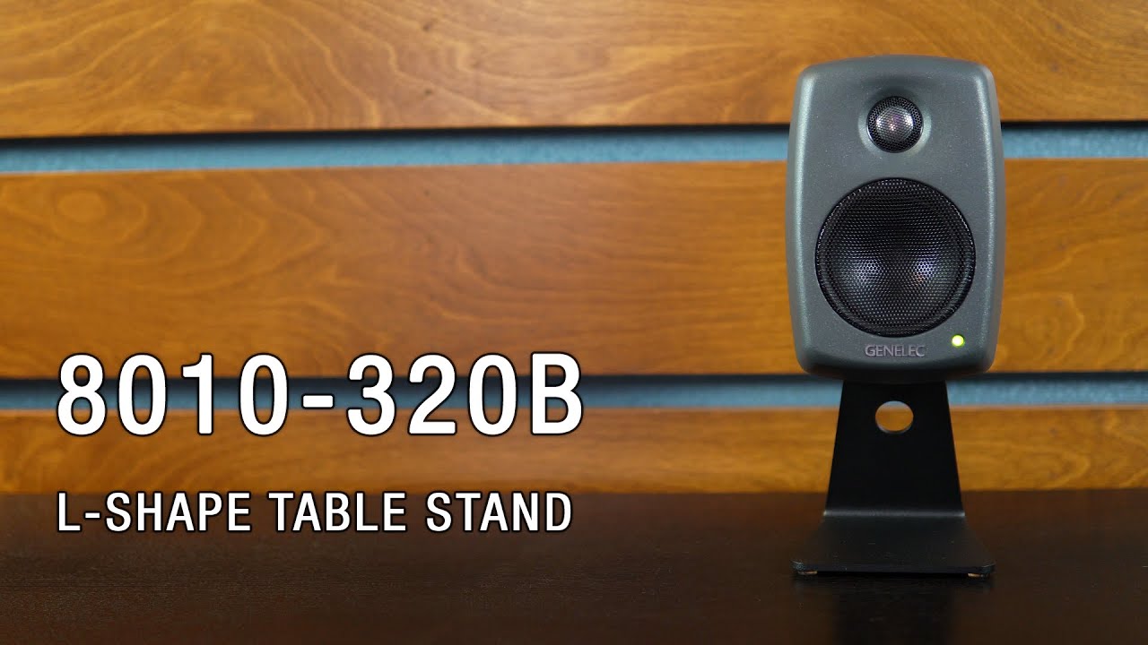 8010-320B/W 8010用L型テーブル・スタンド - ジェネレックジャパン