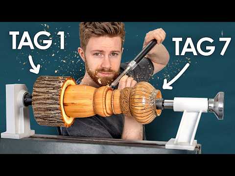 Drechseln lernen in 1 Woche! | Selbstexperiment