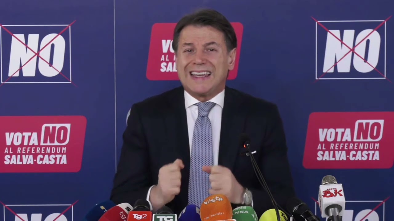 CONTE: "VOTO SULLA GIUSTIZIA È UN AVVISO DI SFRATTO AL GOVERNO DOPO 4 ANNI DI NULLA"