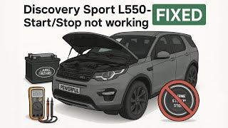 Land Rover Discovery Sport L550 Start/Stop Not Working - Fixed  (Battery BMS LR038721) BMS