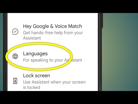 Google Assistant Language Change | Change Google Assistant Language