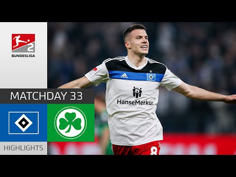 Hamburg Keeps Dreaming! | Hamburg - Greuther Fürth 2-1 | Highlights | Matchday 33 - Bundesliga 2