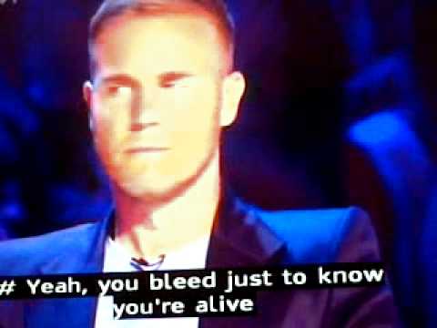 Frankie Cocozza's Back with his bum - x factor 2011