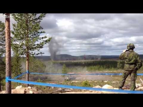 Finnish artillery   800 rounds on target
