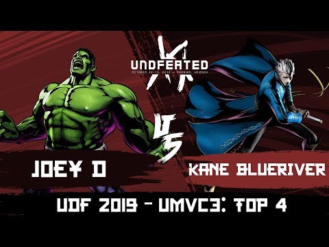 Joey D vs Kane Blueriver - UDF 2019: UMvC3 Top 4 - Losers Semifinals