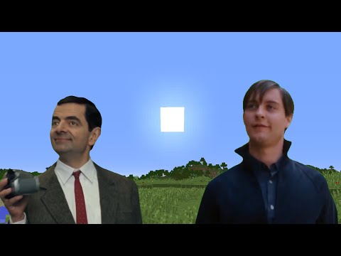 Bully & Bean play Minecraft