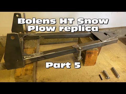Bolens HT Snow Plow replica - Part 5