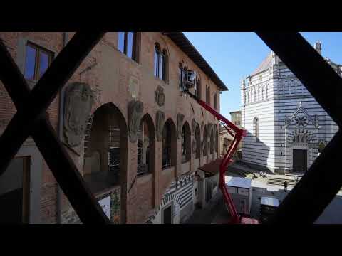 La facciata ai venti | Il backstage