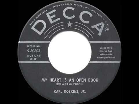 1959 HITS ARCHIVE  My Heart Is An Open Book   Carl Dobkins Jr