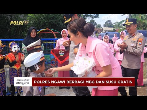 PRESISI UPDATE : POLRES NGAWI BERBAGI MBG DAN SUSU GRATIS 25/05/2025 (17.00)