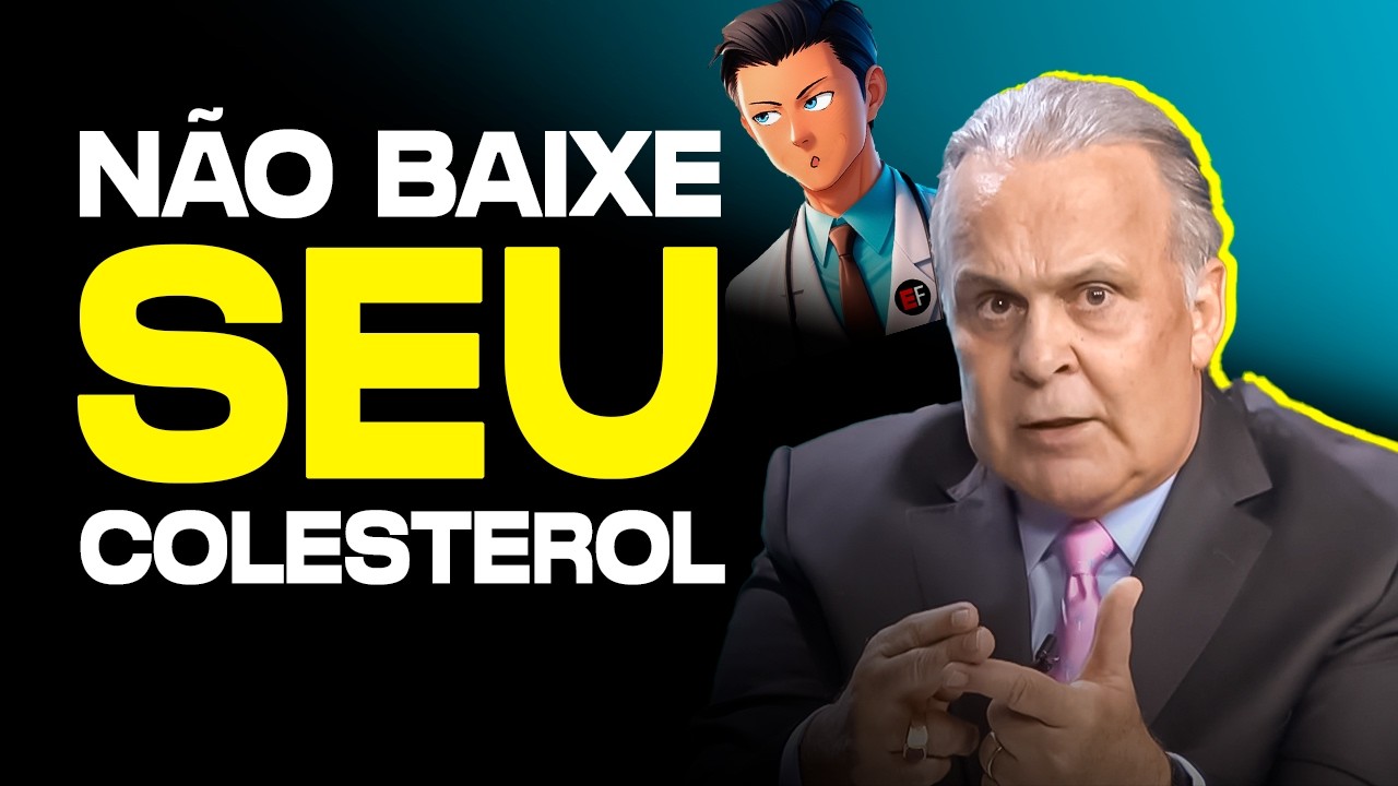 1 MINUTO ATRÁS!!! "Aumente seu colesterol e viva mais" - Dr Lair Ribeiro