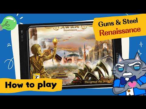 Guns & Steel: Renaissance | A Card-based civilization-building game! #boardgames #brettspiele #鋼鐵與火藥