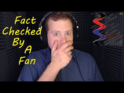 Fact Checked By A Fan - Sound Speeds