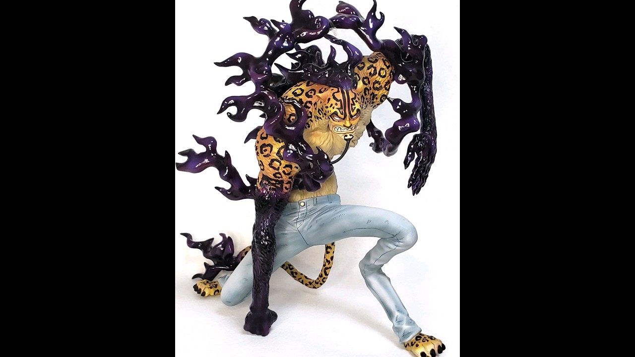 粘土で覚醒したロブ・ルッチのフィギュアを作ってみた！Scupting Rob Rucci -ONEPIECE- #shorts