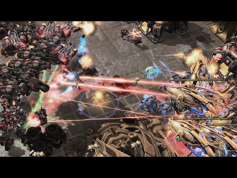 ByuN 🇰🇷 (T) vs herO (P) 🇰🇷 on Gresvan - StarCraft 2 - 2023