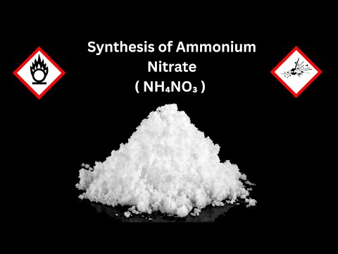 Synthesis of Ammonium Nitrate ( NH₄NO₃ ) | Ammonium Nitrate Fertilizer