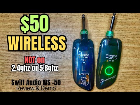 Swiff Audio Wireless Guitar System - Wireless NOT on 2.4ghz or 5.8ghz