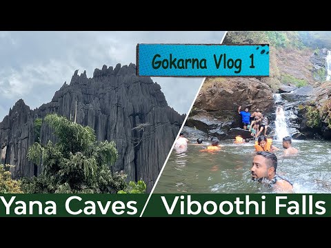 Trip to Gokarna | Yana Caves | Viboothi Falls | Kudle Beach | Vlog 1/2