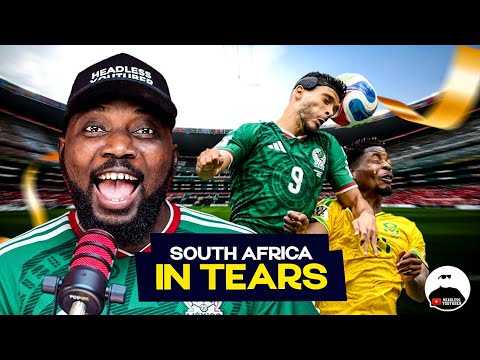 Headless Sports || Ghanaians Jubilate over South Africa's Loss Against Mexico