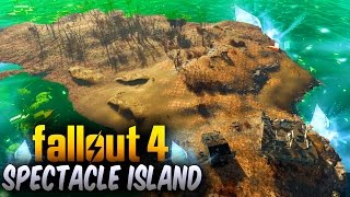 Fallout 4 Secret Locations - HOW TO UNLOCK SPECTACLE ISLAND (Fallout 4 Best Settlements & Secrets)