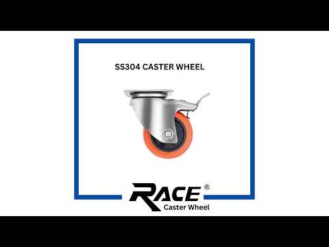 RACE STAINLESS STEEL CASTER WHEEL (SS304)