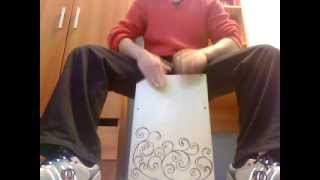 max russell drum&bass cajon solo