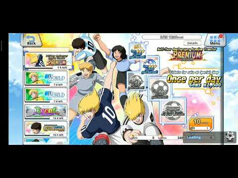 LAST DAY - GACHA EVENT HALF ANNIVERSARY  PREMIUM TRANSFER CAPTAIN TSUBASA ZERO