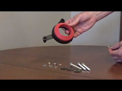 Toilet Tank Gasket Kit - 2 Inch Flush Valve
