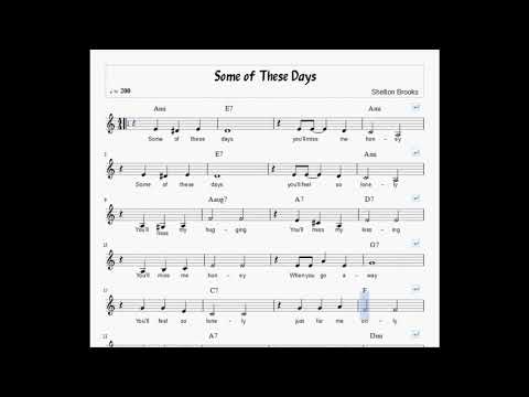 Some Of These Days - Bobby Darin