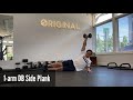 1-arm DB Side Plank 廣東話旁白 | #AskKenneth
