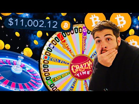 Gambling $10,000 Of My Bitcoin On Crazy Time &amp; Roulette!!!