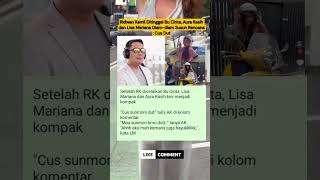 Download lagu Ridwan Kamil Ditinggal Bu Cinta #aurakasih #lisamariana #shorts #feedshorts #masukberanda mp3