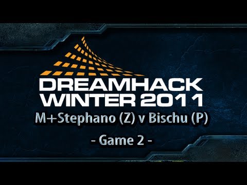 Dreamhack Winter 2011 Day 1 - G2 - M+Stephano (Z) v Bischu (P)