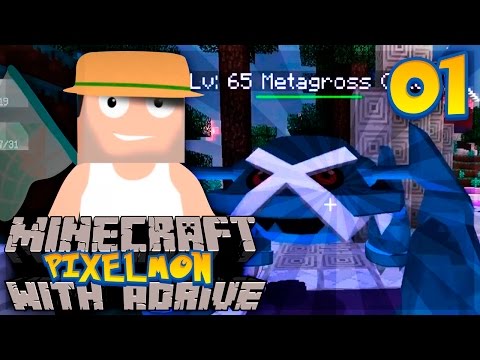 A FRESH START! Minecraft PIXELMON with aDrive! Ep01 - PocketPixels Red Let's Play!