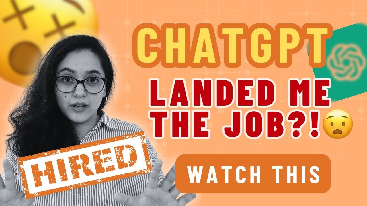 Land a Job using ChatGPT | Prompts, Tips, Resources | AI for Job Search