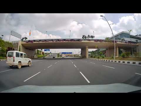 Bangalore International Airport Terminal 2 Parking Scene