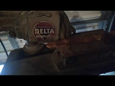 Review: Delta milwaukee surface grinder! PART 1