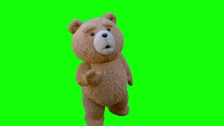 Ted "oh, what if I just go ee-ah-ee-ah-ee-ah?" green screen