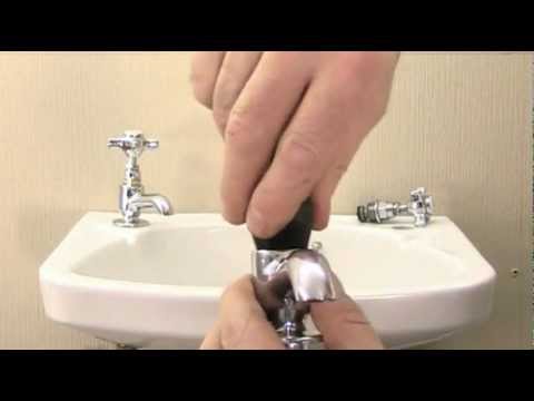 How to reseat a dripping tap using a tap reseating tool.
