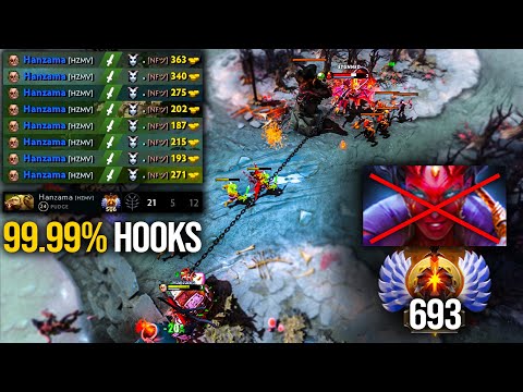 99.99% HOOKS!!! EVEN QUEEN OF PAIN RANK 700 CAN'T ESCAPE | Pudge Official