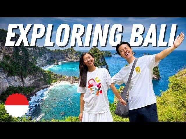 Travel vlog - OUR FIRST TIME IN BALI 🇮🇩🌴 Hidden Waterfall, Temples & Amazing Food!