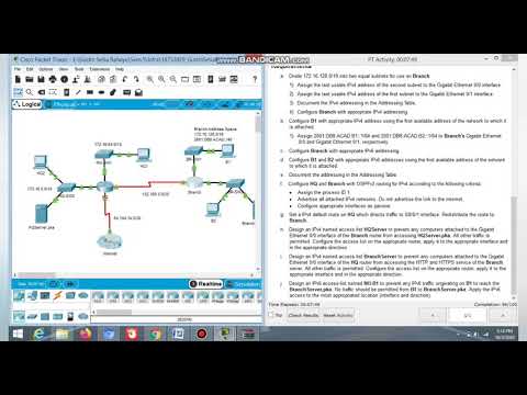 4.5.1.1 Packet Tracer - Skills Integration Challenge