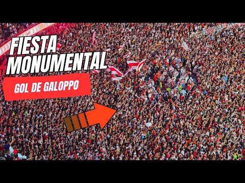 "⚡️GOL DE GALOPPO [ ANULADO] y FIESTA EN EL MONUMENTAL | River 1 Lanus 0" Barra: Los Borrachos del Tablón &bull; Club: River Plate &bull; País: Argentina